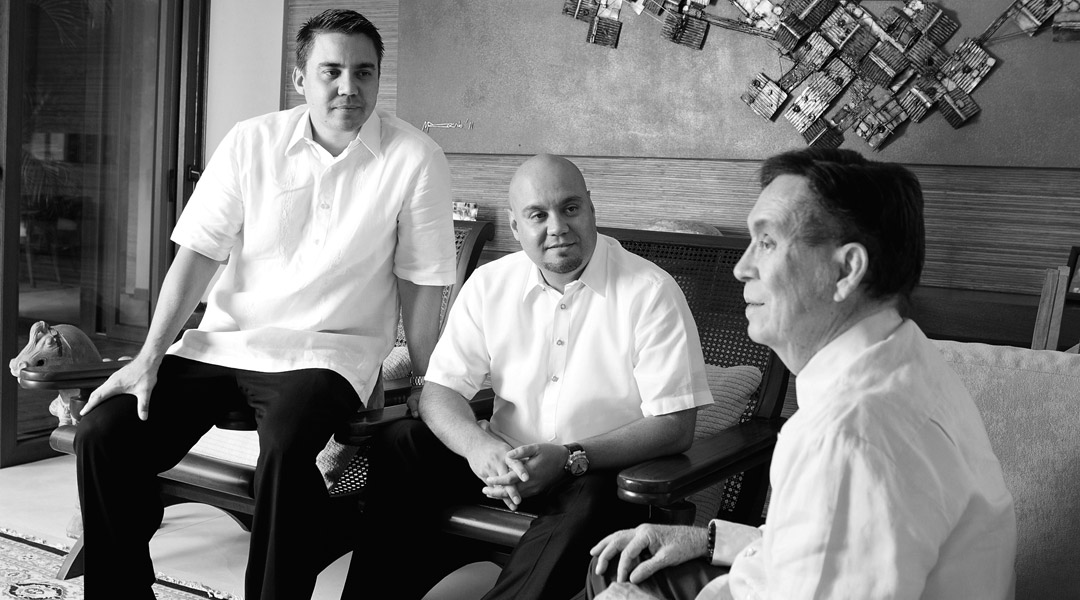 Francisco Bobby Manosa: with Gelo and Dino