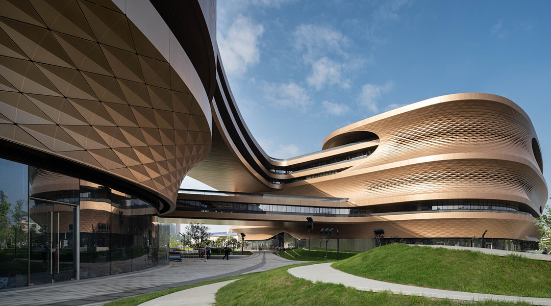 Infinitus Plaza in China by Zaha Hadid Architects