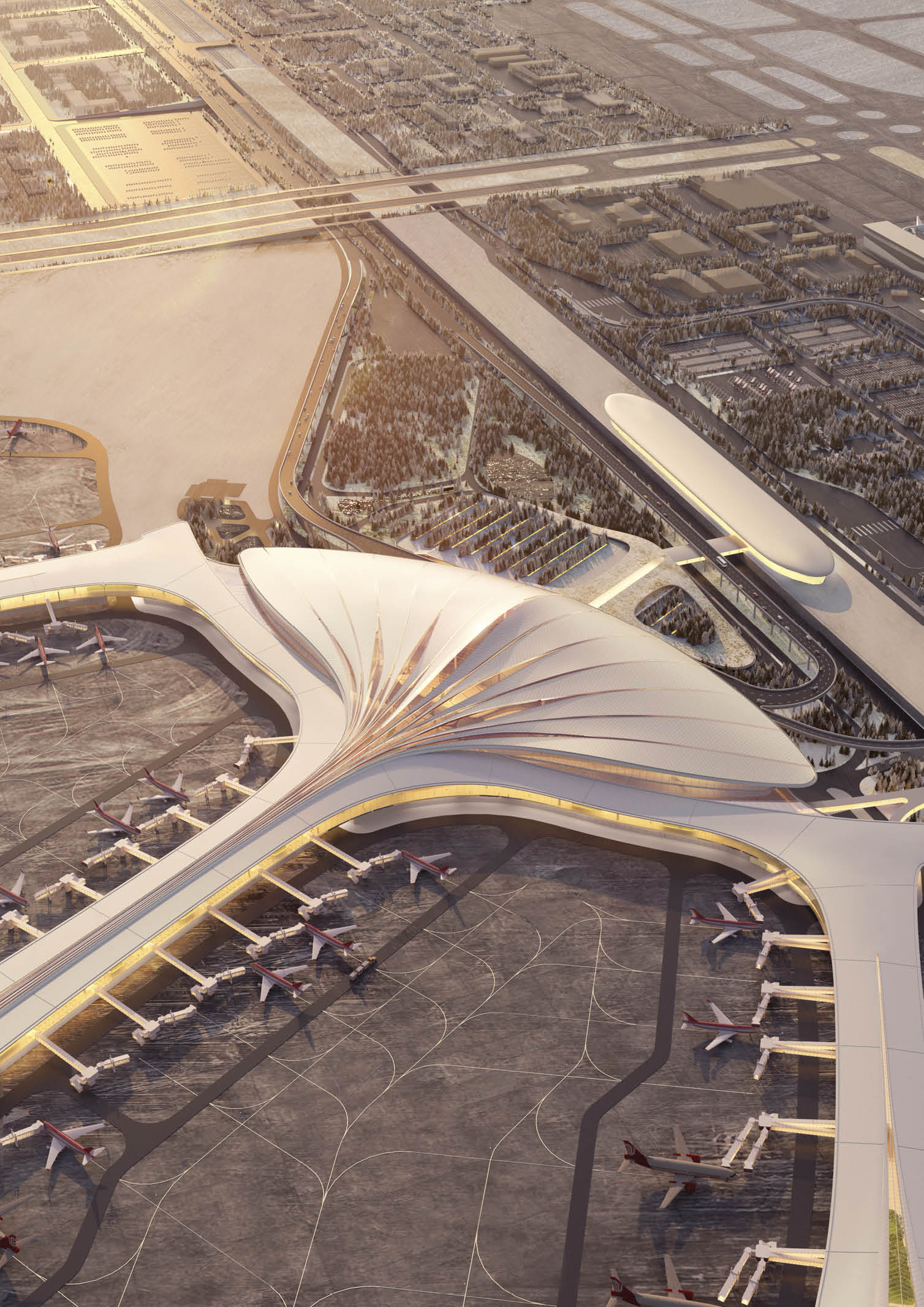 MAD Architects Changchun Airport Design